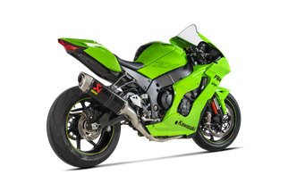 Sistema Di Scarico Completo Akrapovic S-K10R10-RC in Carbonio Kawasaki Ninja Zx-10R 2021 - 2024
