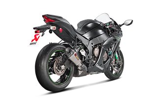 Scarico Terminale Akrapovic S-K10SO17-ASZ in Titanio Kawasaki Ninja Zx-10Rr 2017 - 2020