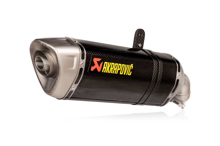 Sistema di Scarico Terminale Akrapovic in carbonio Kawasaki Ninja ZX-25R 2023-2024
