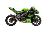 Sistema di Scarico Completo Akrapovic S-K2R3-APC in carbonio Kawasaki Ninja ZX-4R 2023-2024