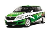 CENTRAL SECTION EXHAUST WITH HJS CATALYST FOR SKODA FABIA IN STEEL