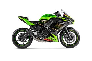 Sistema di Scarico Completo Akrapovic S-K6R13-AFCRT/1 in Titanio Kawasaki Ninja 650 2023-2024