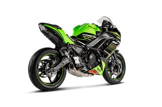 Sistema di Scarico Completo Akrapovic S-K6R13-AFCRT/1 in Titanio Kawasaki Ninja 650 2023-2024