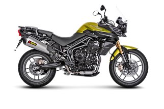 Silencer Exhaust Akrapovič Slip-On Line Titanium Triumph Tiger 800 Xc-Xr-Xrx-Xcx-Xrt-Xca (2011 - 2016)