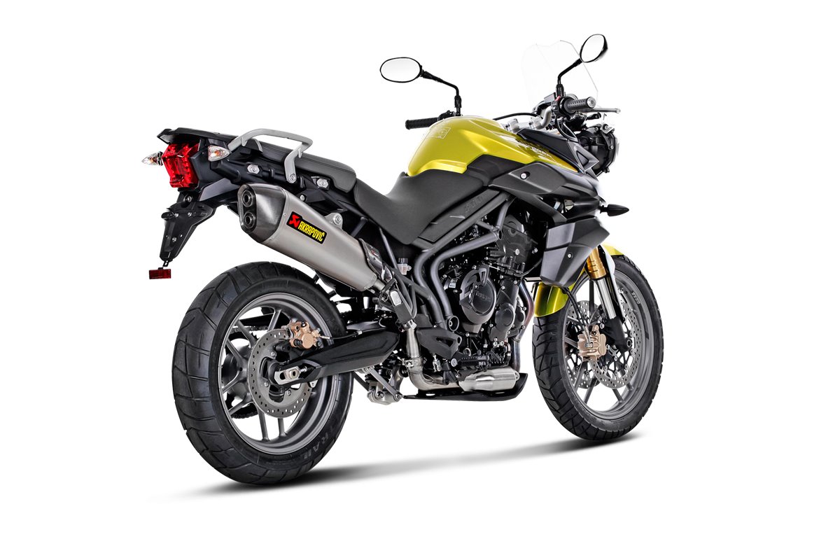 Akrapovic S-T800SO1-HZAAT Titanium Exhaust Muffler Triumph Tiger