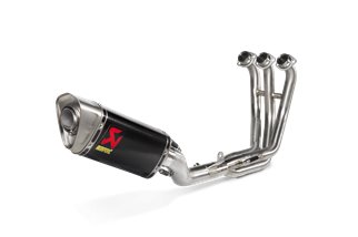 Sistema Di Scarico Completo Akrapovic S-Y9R12-APC in Carbonio Yamaha Mt-09-Fz-09 2021 - 2023