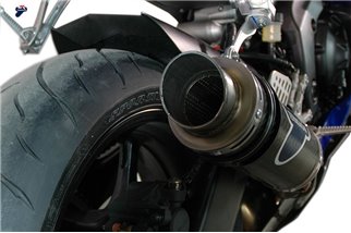 TERMINALE TERMIGNONI Y081080CR INOX CARBONIO YAMAHA R6 2006-2019 OMOLOGATO