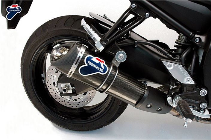 SCARICO TERMINALE TERMIGNONI Y095080CC YAMAHA FZ8 2010-2016 OMOLOGATO CARBONIO