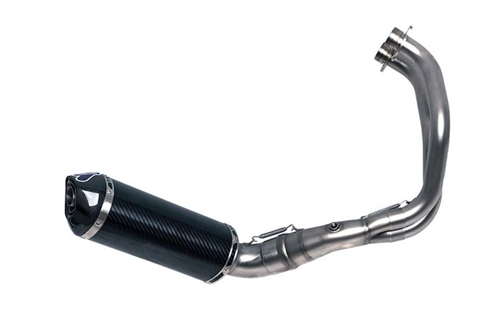 SCARICO COMPLETO TERMIGNONI Y104090CV RELEVANCE YAMAHA MT 07 2014-2019 NO OMOLOGATO CARBONIO