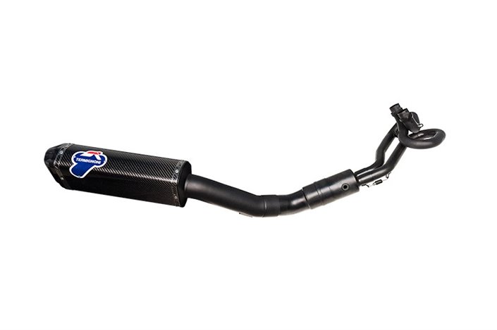 SCARICO COMPLETO SCREAM TERMIGNONI Y11309000BNC YAMAHA T-MAX 530 2017-2019 NON OMOLOGATO TITANIO NERO