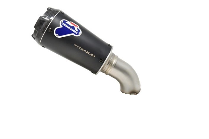 SCARICO TERMINALE SLIP ON GP2R TERMIGNONI Y122094SO08 YAMAHA R1 2015-2020 NON OMOLOGATO TITANIO NERO ACCIAIO INOX