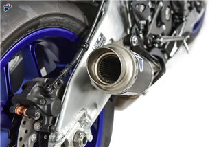 SCARICO TERMINALE TERMIGNONI SLIP ON GP CLASSIC Y123094SO05 YAMAHA R1 2015-2020 NON OMOLOGATO CARBONIO ACCIAIO