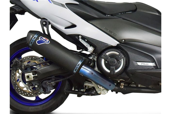SCARICO COMPLETO RACING TERMIGNONI Y12609400BNC YAMAHA T-MAX 560 2020-2022 NON OMOLOGATO TITANIO NERO