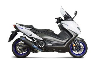 SCARICO COMPLETO RACING TERMIGNONI Y12609400BNC YAMAHA T-MAX 560 2020-2022 NON OMOLOGATO TITANIO NERO