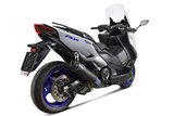 SCARICO COMPLETO RACING TERMIGNONI Y12609400BNC YAMAHA T-MAX 560 2020-2022 NON OMOLOGATO TITANIO NERO