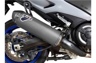 SCARICO COMPLETO RACING TERMIGNONI Y12609400IGC YAMAHA T-MAX 530 2017-2019 NON OMOLOGATO TITANIO GRIGIO