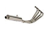 Kompletter Abgas 4 in 1 zylindrischer Yamaha XJ 600 s Ablenkung 1991 2001 Markte