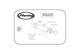 SILENCER EXHAUST TERMINAL MARVING YAMAHA YZF 1000 R THUNDERACE 1996 1998