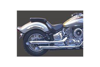EXHAUST SILENCERS TERMINALS CHROME MARVING YAMAHA XVS 1100 DRAG STAR 1999-06