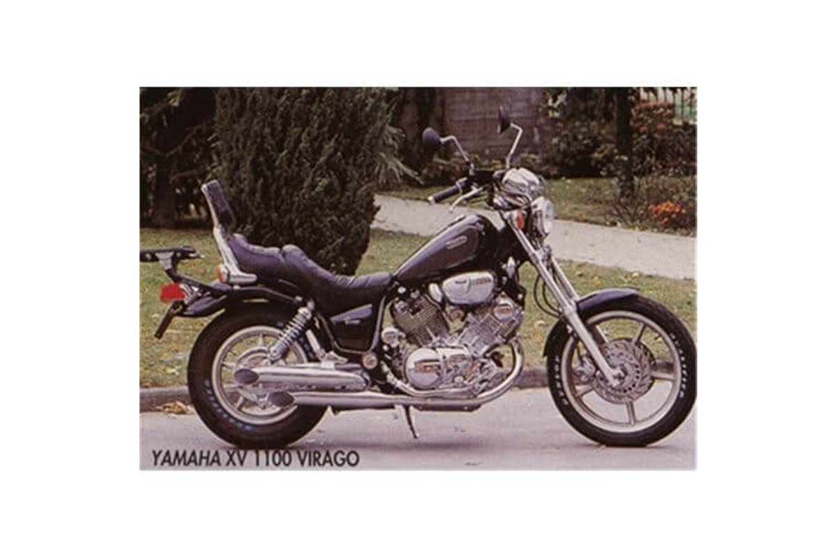 TERMINALI SCARICHI SILENZIATORI CROMO MARVING YAMAHA XV 750 VIRAGO 1992 1997