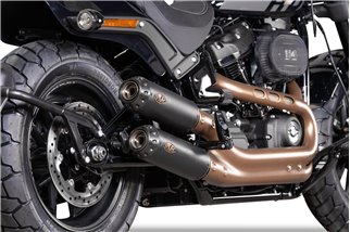 Auspuffpaar VPerformance Schalldämpfer schwarz AHAR0290048 Harley-Davidson Fat Bob 2021-2024
