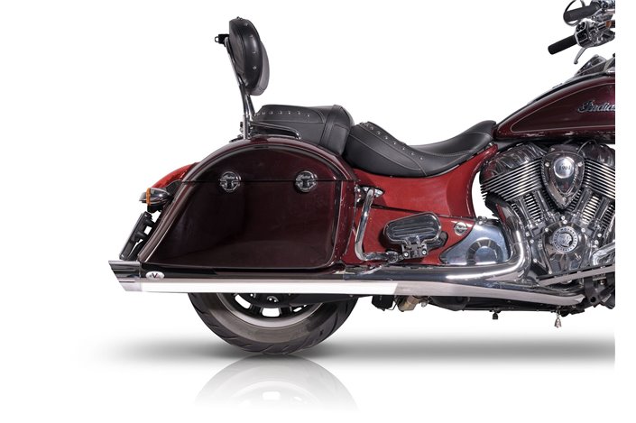 Exhaust Pair Silencers VPerformance Chrome AIND0020002 Indian Roadmaster