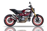 VPerformance Titanium Double Silencer Exhaust AIND0070015-1 Indian FTR 1200 Euro5