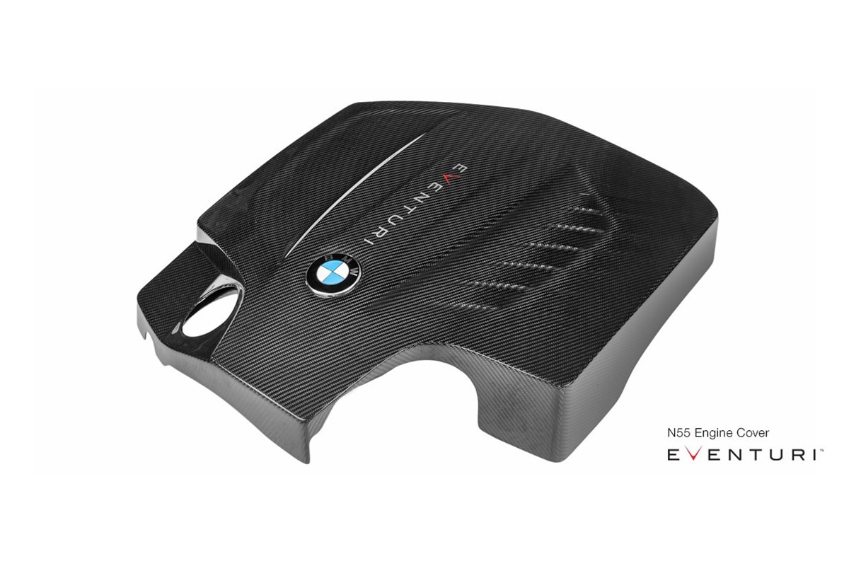 Coprimotore in carbonio nero Eventuri EVE-N55-ENG BMW N55