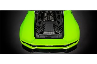 Copertura motore in carbonio con finiture satinate Eventuri EVE-HCN-CF-ENG Lamborghini Huracan
