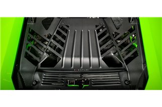 Copertura motore in carbonio con finiture satinate Eventuri EVE-HCN-CF-ENG Lamborghini Huracan