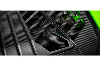 Copertura motore in carbonio con finiture satinate Eventuri EVE-HCN-CF-ENG Lamborghini Huracan