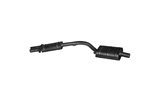 CENTRAL EXHAUST SILENCER ANSA MA 0425 MASERATI MISTRAL 4.0 1963 1970