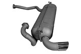 ORIGINAL EXHAUST SILENCER ANSA FR 2180 FERRARI 208 GTB GTS 1980 1982