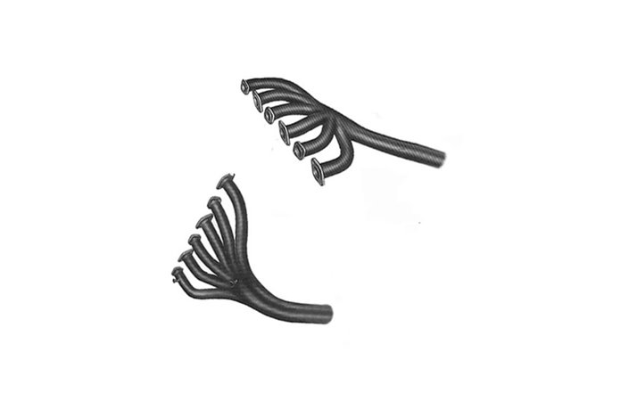 Gruppo collettori scarico Ansa FR 0181 Ferrari 250 EUROPA – EUROPA GT dal 1953 al 1958