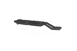 Scarico silenziatore centrale destro Ansa FR 2525 Ferrari 250 GTL dal 1962 al 1966