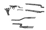 TERMINALE DI SCARICO COMPLETO OMOLOGATO PER FERRARI 275 GTB GTS 1964 1966
