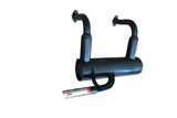 Scarico silenziatore 1 uscita D45 Ansa FT 0280 Fiat 500 D-F-L dal 1957 al 1972