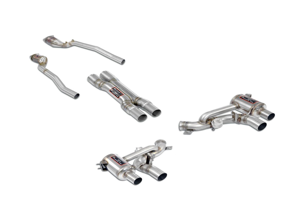 Scarico completo Supersprint Ferrari F60 America 6.3L V12 (740 Hp) 2015 (con valvola)