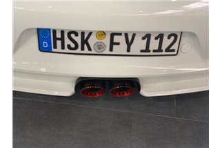 Capristo exhaust muffler Porsche 991.2 GT3/RS 2017-2020
