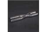 X-shaped exhaust pipe Capristo Maserati Quattroporte M139 2008-2012