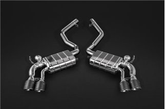 Valved exhaust + CES3 capristo carbon central pipes and terminals BMW X5/6M F15/16 2013-2018