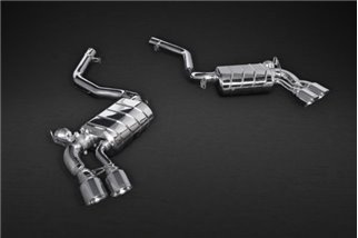 Ventilauspuff + Zentralrohre und Edelstahlanschlüsse CES3 Capristo BMW X5/6M F15/16 2013-2018