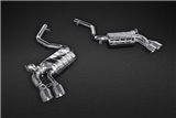 Ventilauspuff + Zentralrohre und Edelstahlanschlüsse CES3 Capristo BMW X5/6M F15/16 2013-2018