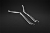 Ventilauspuff + Zentralrohre und Edelstahlanschlüsse CES3 Capristo BMW X5/6M F15/16 2013-2018