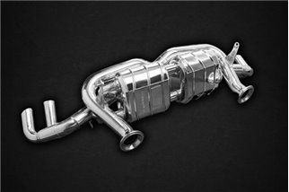 Terminal exhaust with Capristo valve Lamborghini Gallardo LP550/560/570 2008 - 2014