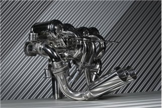 Terminal exhaust with Capristo valve Lamborghini Murcielago LP580 2001-2006