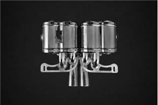 Terminal exhaust with Capristo valve Lamborghini Murcielago LP580 2001-2006