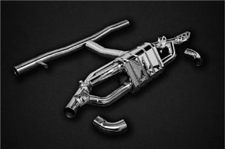 Scarico terminale con valvola posteriore OPF Capristo Mercedes Classe AMG A 35 (W177): dal 2018