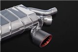 Carbon fiber exhaust with valve and 250 cell catalysts for PSE Capristo Porsche 991.2 Carrera GTS 2017 - 2020