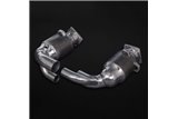 Carbon fiber exhaust with valve and 250 cell catalysts for PSE Capristo Porsche 991.2 Carrera GTS 2017 - 2020